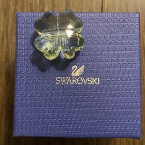 Swarovski Crystal Lucky 4 Leaf Clover